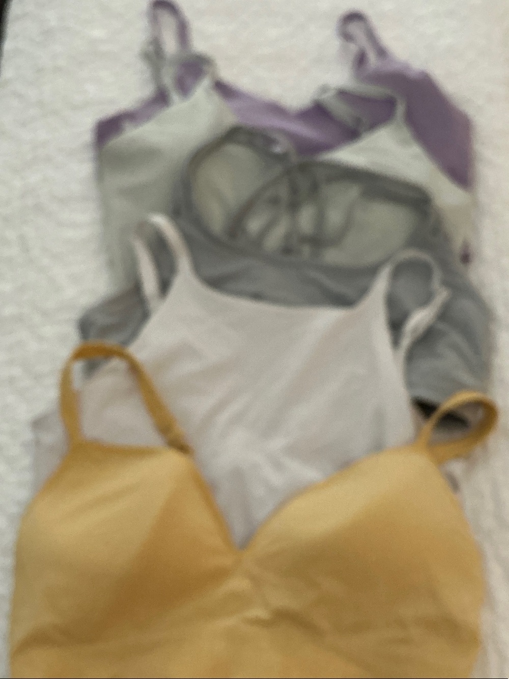 Athleta sports bra x 5  Size L